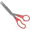 image8Inch Stainless Steel Bent Scissors for Home and Office Red