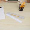 imageWestcott 00402 Smoke Gray Plastic Ruler with Finger Grip 12 Inch12 Pencil Storage
