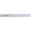 imageWestcott 00402 Smoke Gray Plastic Ruler with Finger Grip 12 Inch12 Pencil Storage