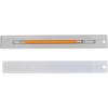 imageWestcott 00402 Smoke Gray Plastic Ruler with Finger Grip 12 Inch12 Pencil Storage