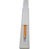 imageWestcott 00402 Smoke Gray Plastic Ruler with Finger Grip 12 Inch12 Pencil Storage