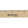 imageWestcott 05011 Beveled Edge Wooden Ruler 12 Inch1 Count Pack of 2