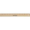 imageWestcott 05011 Beveled Edge Wooden Ruler 12 InchPack of 4