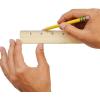 imageWestcott 05011 Beveled Edge Wooden Ruler 12 InchPack of 4