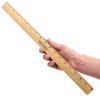 imageWestcott 05018 Beveled Wooden Ruler with Single Metal Edge 18 Inch1 Count Pack of 1