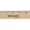 imageWestcott 10381 Wooden Ruler 12 Inch