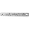 imageWestcott 10414 Stainless Steel Metal Ruler with NonSlip Cork Base 6 in6 Inches