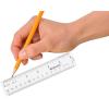imageWestcott 10561 Acrylic Clear Ruler 6 in6 Inches Pack of 5