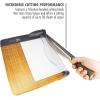 imageWestcott 12 TrimAir Wood Guillotine Paper Cutter ampamp Paper Trimmer 30 Sheet 1510612inch