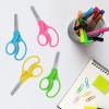 imageWestcott 13178 LeftHanded Scissors Hard Handle Kids Scissors Back to School Classroom Supplies Ages 48 5Inch Pointed Tip Color Varies 1 CountBlunt
