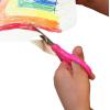 imageWestcott 13178 LeftHanded Scissors Hard Handle Kids Scissors Back to School Classroom Supplies Ages 48 5Inch Pointed Tip Color Varies 1 CountPointed
