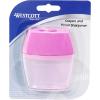 imageWestcott 15234 2Hole Manual Crayon and Pencil Sharpener for School Assorted ColorsSingle