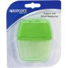 imageWestcott 15234 2Hole Manual Crayon and Pencil Sharpener for School Assorted ColorsSingle