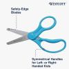 imageWestcott 15967 Right and LeftHanded Scissors Classic Kids Scissors Back to School Classroom Supplies Ages 48 5Inch Blunt Tip Neon PinkNeon Blue