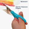 imageWestcott 15967 Right and LeftHanded Scissors Classic Kids Scissors Back to School Classroom Supplies Ages 48 5Inch Blunt Tip Neon PinkNeon Blue