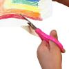 imageWestcott 15967 Right and LeftHanded Scissors Classic Kids Scissors Back to School Classroom Supplies Ages 48 5Inch Blunt Tip Neon PinkNeon Pink