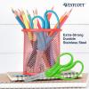 imageWestcott 16454 Right and LeftHanded Scissors Kids Scissors Back to School Classroom Supplies Ages 48 5Inch Blunt Tip Assorted 6 Pack2Pack BluntTip Scissors
