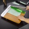 imageWestcott 16717 12Inch CarboTitanium Wood Base Guillotine Paper Cutter MultiPaper Trimmer with 30 Sheet Capacity