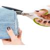 imageWestcott 16926 8Inch HeavyDuty CarboTitanium Scissors For Office and Home GreenWhite 2 Pack