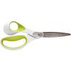 imageWestcott 16935 8Inch HeavyDuty Lefty CarboTitanium Scissors For Office and Home Straight 16935WhiteGreen