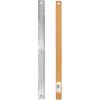 imageWestcott 17144 Stainless Steel Metal Ruler with NonSlip Cork Base 18 in 3 PackSINGLE