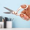 imageWestcott 17196 8Inch Stainless Steel Gold Scissors For Office and HomeRose Gold Finish
