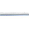 imageWestcott 40711 Clear Data Processing Magnifying Ruler 15 in1Pack