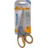 imageWestcott 8quot Bent Craft Scissors with TitaniumBonded Blades for HeavyDuty Use YellowGray8 All Purpose Bent