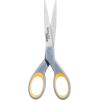 imageWestcott 8quot Bent Craft Scissors with TitaniumBonded Blades for HeavyDuty Use YellowGrayMultiple 2 pack