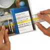 imageWestcott Acrylic Data Highlight Reading Ruler With Tinted Guide 15quot Clear