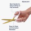 imageWestcott AllPurpose Kitchen Shears Pink with Gold Blades  Durable Kitchen Shears with PrecisionGround Blades for Easy Cutting and Meal Prep  9InchAllPurpose  9Inch