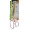 imageWestcott AllPurpose Kitchen Shears Pink with Gold Blades  Durable Kitchen Shears with PrecisionGround Blades for Easy Cutting and Meal Prep  9InchAllPurpose  9Inch