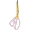 imageWestcott AllPurpose Kitchen Shears Pink with Gold Blades  Durable Kitchen Shears with PrecisionGround Blades for Easy Cutting and Meal Prep  9InchAllPurpose  9Inch
