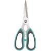 imageWestcott AllPurpose Kitchen Shears Pink with Gold Blades  Durable Kitchen Shears with PrecisionGround Blades for Easy Cutting and Meal Prep  9InchKitchen Shears  85Inch