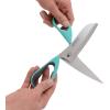 imageWestcott AllPurpose Kitchen Shears Pink with Gold Blades  Durable Kitchen Shears with PrecisionGround Blades for Easy Cutting and Meal Prep  9InchPizza Scissors  9Inch