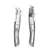 imageWestcott Box Cutter Safety Ceramic Utility Knife 2PackAluminum 1Pack