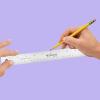 imageWestcott Stainless Steel Ruler Set with NonSlip Cork Backing Easy to Read Etched Markings Flexible and Sturdy Design for Crafting Office Classroom Back to School Supplies 12Inch 3 Pack
