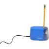 imageWestcott iPoint Duo DualPowered Battery ampamp Electric Pencil Sharpener BlueBlue
