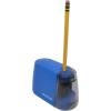 imageWestcott iPoint Duo DualPowered Battery ampamp Electric Pencil Sharpener BlueBlue