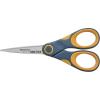 imageWestcott 14881 5Inch NonStick Titanium Scissors For Office and Home YellowGray5inch 1Pack