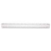imageWestcott 15571 Clear Data Processing Magnifying Ruler 12 Inch1 Count Pack of 1