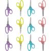 imageWestcott 5quot GEM CrystalDesign Safety Scissors 12pk BluntTip for Kids Aged 47  Scissors for School Craft Home DIY Classroom  Assorted ColorsGEM Blunt