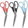 imageWestcott All Purpose Value Scissors 8quot Bent Pack of 3 Black 13402Assorted