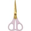 imageWestcott AllPurpose Kitchen Shears Pink with Gold Blades  Durable Kitchen Shears with PrecisionGround Blades for Easy Cutting and Meal Prep  9InchHerb Snips  5Inch