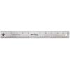 imageWestcott Stainless Steel Ruler Set with NonSlip Cork Backing Easy to Read Etched Markings Flexible and Sturdy Design for Crafting Office Classroom Back to School Supplies 12Inch 3 Pack