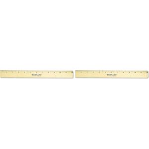 imageWestcott 05011 Beveled Edge Wooden Ruler 12 Inch1 Count Pack of 2
