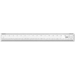 imageWestcott 10564 Acrylic Clear Ruler 18 in