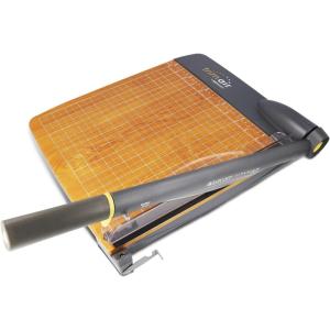 imageWestcott 12 TrimAir Wood Guillotine Paper Cutter ampamp Paper Trimmer 30 Sheet 1510612inch
