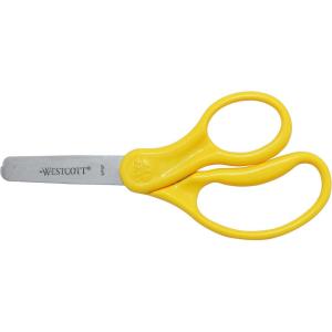 imageWestcott 15967 Right and LeftHanded Scissors Classic Kids Scissors Back to School Classroom Supplies Ages 48 5Inch Blunt Tip Neon PinkNeon Yellow