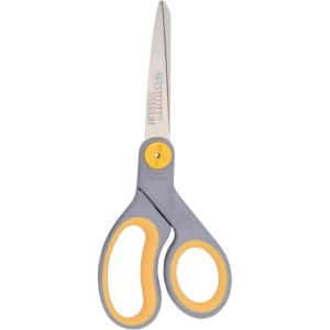 imageWestcott 8Inch TitaniumBonded Scissors with Adjustable Glide Feature for Office and Home  GrayYellow 2Pack1Pack